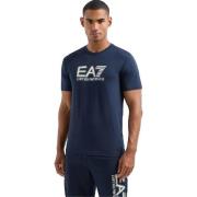 T-shirt Korte Mouw Emporio Armani EA7 T-shirt bleu