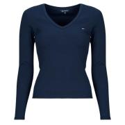 T-Shirt Lange Mouw Tommy Jeans TJW SLIM ESSENTIAL RIB V LS