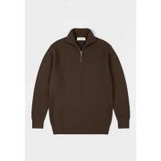 Klassieke Schoenen Ciszere Reuben Knitted half zip Mocha Brown