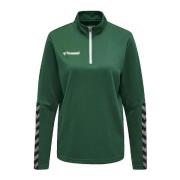 Sweater hummel Sweat Authentic Half Zip Femme
