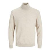 Trui Jack &amp; Jones 12216829 MERINO KNIT ROLL-WINTER TWIG