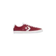 Lage Sneakers Converse Chaussures PL Vulc Pro en suède bordeaux