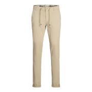 Broek Jack &amp; Jones 12253071 MARCO-PLAZA TAUPE