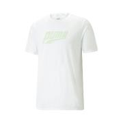 T-shirt Korte Mouw Puma T-shirt Run Favourite blanc