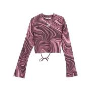 T-Shirt Lange Mouw Puma T-shirt manches longues violet