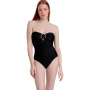 Badpak Admas Strapless eendelig zwempak Desert Palm