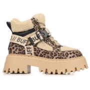 Enkellaarzen Buffalo Aspen Com Mid Warm Suede/Fur