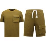 Trainingspak Top Star Ribbed Oversized Zomerset SET Licht