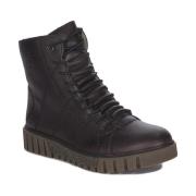 Enkellaarzen Rieker Botki Damskie Ocieplane Na Platformie