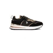 Lage Sneakers U.S Polo Assn. SOFIA002BLKBEI01