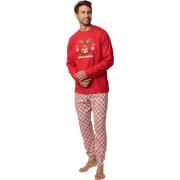 Setjes Admas Pyjama broek top lange mouwen Reindeer