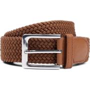 Riem Suitable Geweven Riem Taupe Cognac