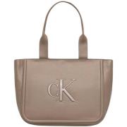 Handtas Calvin Klein Jeans RAISED CK MEDIUM TOTE LV04F3218G