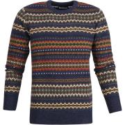 Sweater Barbour Pullover Fairisle Wol Dessin