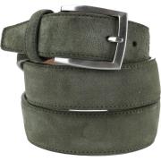 Riem Suitable Leren Riem Suede Groen