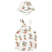 Setjes Mayoral 1613 Conjunto de peto bombacho y gorro Multicolor