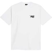 T-shirt Korte Mouw Dolly Noire Dlynr Brushstroke Tee