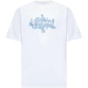 T-shirt Korte Mouw Givenchy BM71MG3YPL.BLANC.S