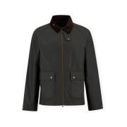 Mantel Barbour Bedale Short Wax Jacket - Olive