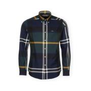 Overhemd Lange Mouw Barbour Dunoon Shirt - Seaweed Tartan
