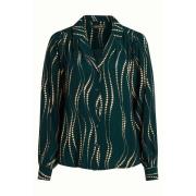 Overhemd King Louie Bella Blouse Twirl 10028 Pine Green