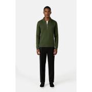 Klassieke Schoenen Ciszere Caleb Knitted Half Zip Duffel Green