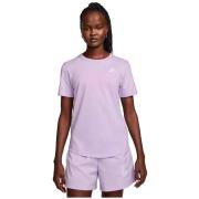 T-shirt Korte Mouw Nike T-shirt Sportswear Club Essentials violet