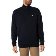 Sweater Lyle &amp; Scott Loopback sweatshirt met kwartrits
