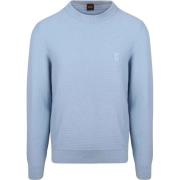 Sweater BOSS Trui Anion Blauw