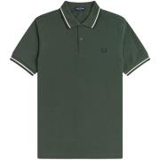 Polo Shirt Korte Mouw Fred Perry Fp Twin Tipped T-Shirt