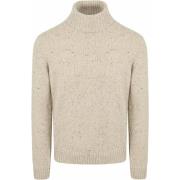 Sweater Suitable Coltrui Donnegal Tweed Eco Wool Beige