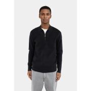 Klassieke Schoenen Ciszere Caleb Knitted Half Zip Black