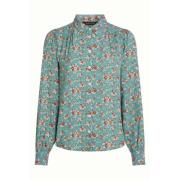 Overhemd King Louie 10027 Carina Blouse Revel 357 Silver Green