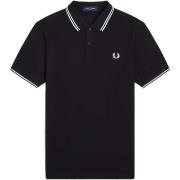 Polo Shirt Korte Mouw Fred Perry Fp Twin Tipped Fred Perry Shirt