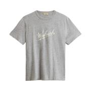 T-shirt Korte Mouw Woolrich -