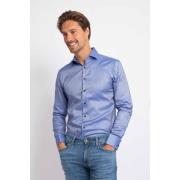 Overhemd Lange Mouw Suitable Overhemd Fijne Ruit Blauw DM22-01