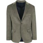 Blazer Suitable Corduroy Kostuum Groen