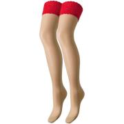 High socks Trasparenze Autoreggente 20 Denary Rosy