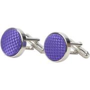 Schoenaccessoires Suitable Zijde Manchetknoop Paars