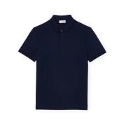 T-shirt Lacoste Paris Polo Elastic Piqué - Blue