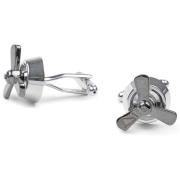 Schoenaccessoires Suitable Manchetknoop Propellers Zilver