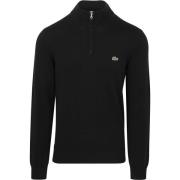 Sweater Lacoste Pullover Zipper Zwart