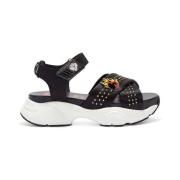 Sandalen Ed Hardy Flaming Sandal Black