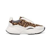 Lage Sneakers Ed Hardy Insert Runner-Wild White/Leopard