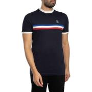 T-shirt Korte Mouw Trojan T-shirt met strepen aan de voorkant