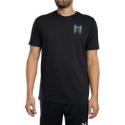 T-shirt Korte Mouw Under Armour Losvallend T-shirt met wazig logo op d...