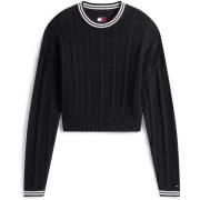 Sweater Tommy Jeans Tjw Boxy Flag Cable