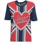 T-shirt Korte Mouw Moschino W4F154G-M3876 blue