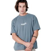 T-shirt Korte Mouw Superb 1982 SPRB3500-DENIM