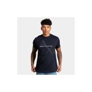 T-shirt Korte Mouw EAX Diagonal logo t-shirt